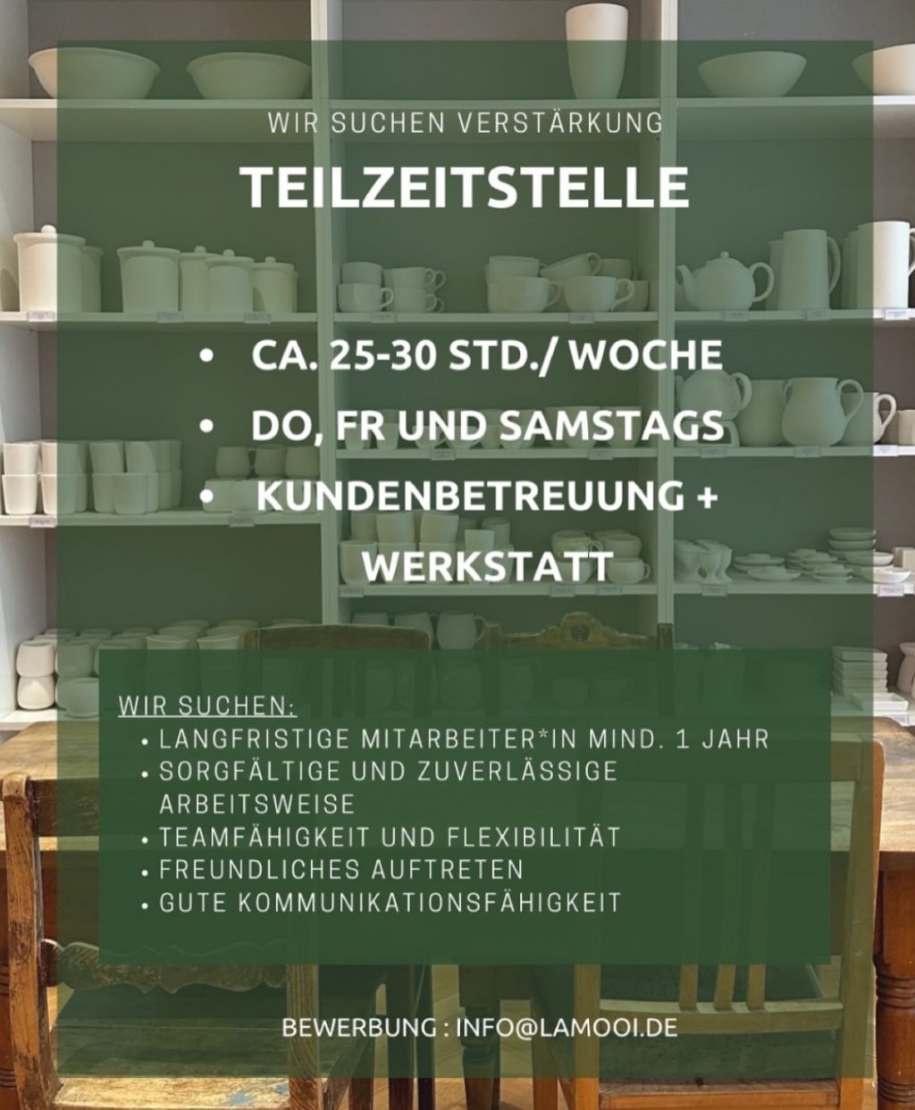 Instagram post from lamooikeramik. This post is in position 1.